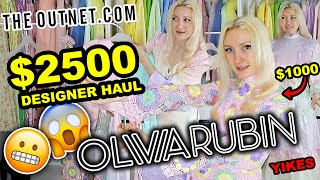 I SPENT 2500 ON OLIVIA RUBIN PASTEL DESIGNER CLOTHING HAUL amp TRY ON 2021 is it worth the price [upl. by Ettennek]