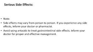 Actidine 50mg Detailed Information [upl. by Dorotea]