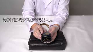 How To Use Saphir Creme Universelle  Shoe Shine Lab SG [upl. by Yasui]