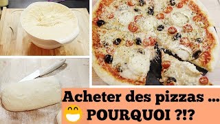 Recette de pâte à Pizza Maison super simple en 5 minutes [upl. by Corder]