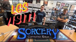 Sorcery TCG Original Painting Showcase at the LGS [upl. by Mccall]