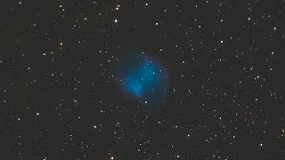 1 Minute Dumbbell Nebula Live View  1400 Light Years [upl. by Delora]