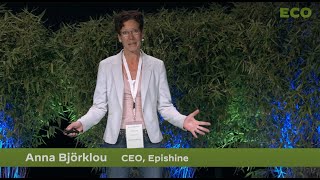 Anna Björklou pitches Epishine [upl. by Ydnak]