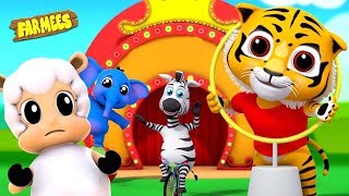 Eeny Meeny Miny Moe  Ptreschool Nursery Rhymes  Song and Videos For Kids by Farmees [upl. by Aneleve993]