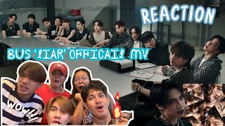 BUS ‘ LIAR ‘ OFFICIAL MV  HYPERACTIVE Reaction [upl. by Nerraj]