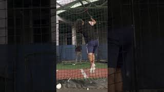 Batting practice therapy using HLP ⚾️ hlp [upl. by Alfonso838]