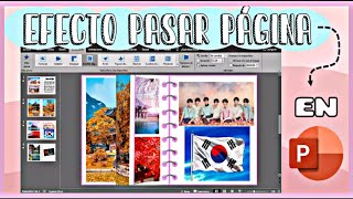 📖💻EFECTO PASAR PÁGINA EN POWER POINT ✅ SIMULAR LIBRO ABIERTO 📖 MUY FÁCIL [upl. by Cypro118]