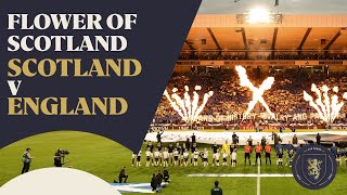 INCREDIBLE Flower Of Scotland  Scottish National Anthem  Scotland v England [upl. by Christalle404]