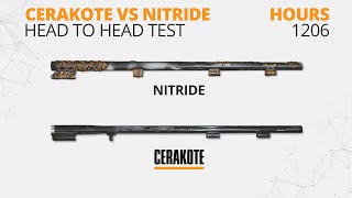 Corrosion Test  ASTM B117  Cerakote vs Black Nitride [upl. by French]