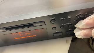 66004 MDデッキ TASCAM MD350 業務用 [upl. by Downall]