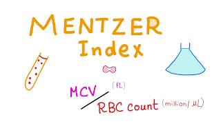 Mentzer index  Iron Deficiency Anemia vs Thalassemia  Hematology Series [upl. by Coriss807]