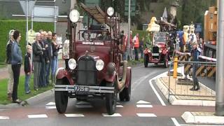 Oltimer optocht op opendag Brandweer Ootmarsum [upl. by Enidan]