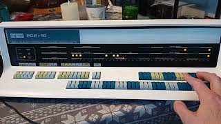 Toggling in a small program on the PiDP10 [upl. by Benil]