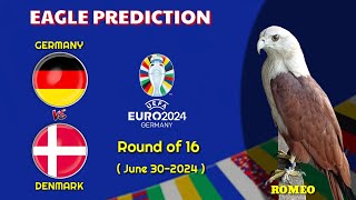 UEFA EURO 2024 PREDICTIONS  Germany vs Denmark  Round of 16  Eagle Prediction [upl. by Kori]