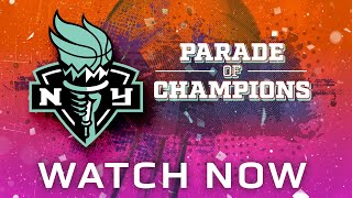 LIVE  New York Liberty Parade of Champions [upl. by Tews]