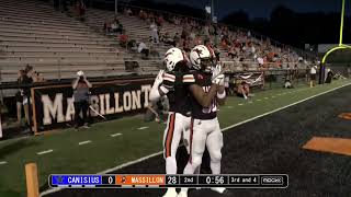 Massillon Fires on All Cylinders vs Canisius [upl. by Emili406]