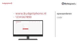 Budgetphone opwaarderen  Instructies Beltegoednl [upl. by Akemat]