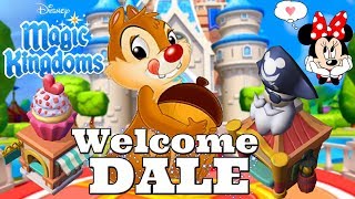 WELCOME DALE  NEW CONCESSIONS Disney Magic Kingdoms  Gameplay Walkthrough Ep282 [upl. by Airtap]