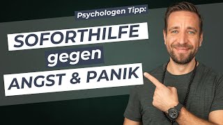 Angst und Panik DAS hilft dir SOFORT [upl. by Micheil]