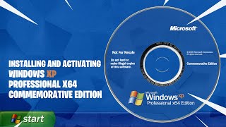 Installing and Activating Windows XP Professional x64 Commemorative Edition in 2024 [upl. by Bela]