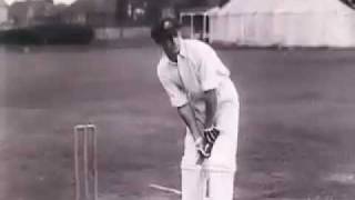 Batting Lesson  Sir Donald Bradman [upl. by Asim]