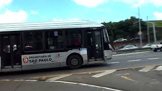 ÔNIBUS SPTRANS PADRÃO CINZA TOTAL [upl. by Darum843]