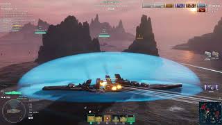 World of Warships  Star Trek Event Vulcans Counterattack  Surviving heavy fire [upl. by Outlaw]