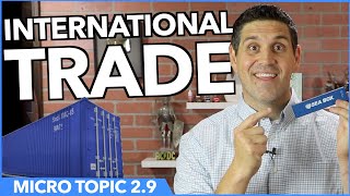 International Trade Micro Topic 29 [upl. by Lekzehcey116]