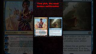 turn 2 win Oathbreaker combo the most complicated way possible mtggameplay mtgcombo oathbreaker [upl. by Atinra]