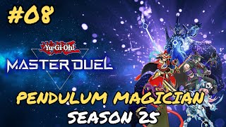 Yu Gi Oh Master Duel  Season 25  08  Pendulum Magician Replays  Decklist [upl. by Bibah]