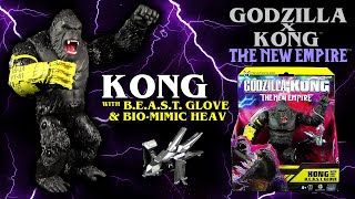 Godzilla x Kong ™ The New Empire ™ Kong mit BEAST Glove  Bio Mimic Heav  Playmates Toys ® [upl. by Naasar]