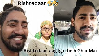 vlog26 rishtedaar aag lga rhe h mere ghr Mai 😂🤣😂  daaku Harry vlogs ❤️💯 [upl. by Elcarim]