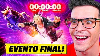 EVENTO FINAL del CAPITULO 4  FORTNITE x EMINEM The Big Bang [upl. by Malinowski]