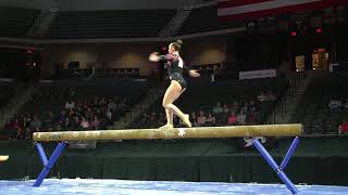 Chloe Widner  Balance Beam  2018 Nastia Liukin Cup [upl. by Neeoma]