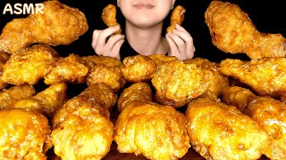 ASMR Korean Fried Chicken【Mukbang Eating Sounds】 [upl. by Yelrehs]