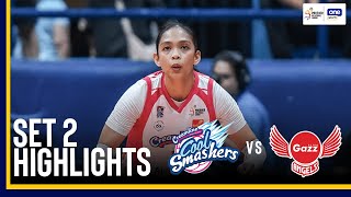 CREAMLINE VS PETRO GAZZ QUARTERFINALS  SET 2 GAME HIGHLIGHTS  2024 PVL REINFORCED CONFERENCE [upl. by Etnud514]