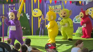 Teletubbies live at cbeebies land [upl. by Arodoet]