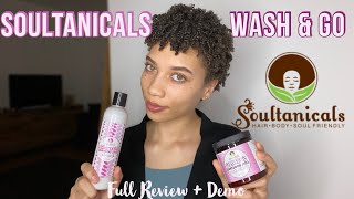 Finally Trying Soultanicals Products for a Wash amp Go  Full Review  Demo [upl. by Marteena]