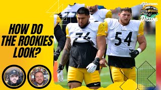 How Do the ROOKIES Look  Steelers Afternoon Drive [upl. by Ynnus]