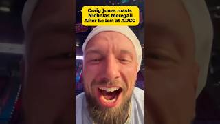 Craig Jones is trolling is enemies at ADCC jiujitsu [upl. by Suilmann]