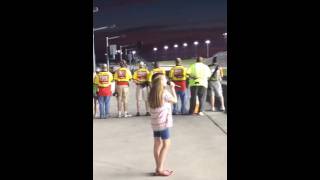 Callista Clark  National Anthem Atlanta Motor Speedway [upl. by Haikan]