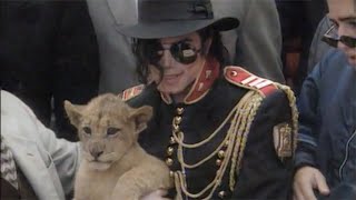 19960718 Michael Jackson visits Nelson Mandela in South Africa 1996 [upl. by Dranoel]