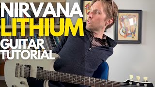 Lithium by Nirvana Guitar Tutorial  Guitar Lessons with Stuart [upl. by Sholom671]