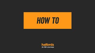 How To Fix an EScooter Puncture  Halfords UK [upl. by Johannes]