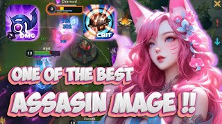 CRIT ASSASIN AHRI  Spirit Blossom Ahri Gameplay  Wild rift build  runes [upl. by Ahsirkal230]