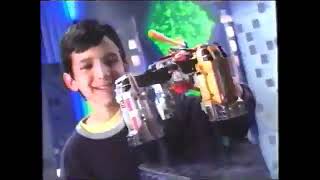 Power Rangers Lightspeed Rescue Supertrain Megazord and Omega Megazord Toy Commercial 2000 [upl. by Sioled]