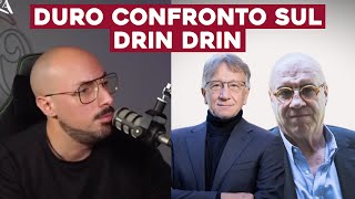 DURO CONFRONTO con M BOLDRIN e A FORCHIELLI sui PROBLEMI del DRIN DRIN [upl. by Droc]