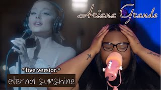 Eternal Sunshine…… but make it live 🤯🤍  Ariana Grande Eternal Sunshine live version [upl. by Ailaht]