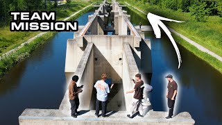 Parkour Puzzle Mission  DONT GET WET 🇳🇱 [upl. by Clawson]