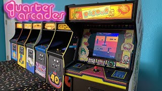 Numskull Quarter Arcade Dig Dug Review [upl. by Sutton56]